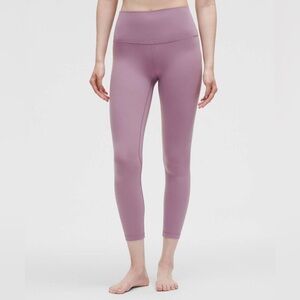 NWT Lululemon Align HR Pant 25” Size 8 Lavender Lux